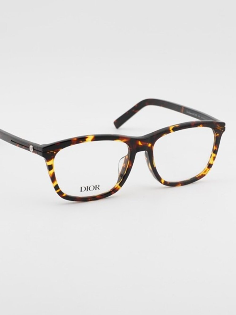 Dior DIORESSENTIALO S2F 2400 Eyeglasses Havana 54mm Square Frame